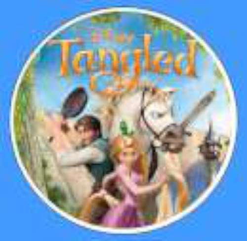 Tangled Edible Icing Image - Click Image to Close